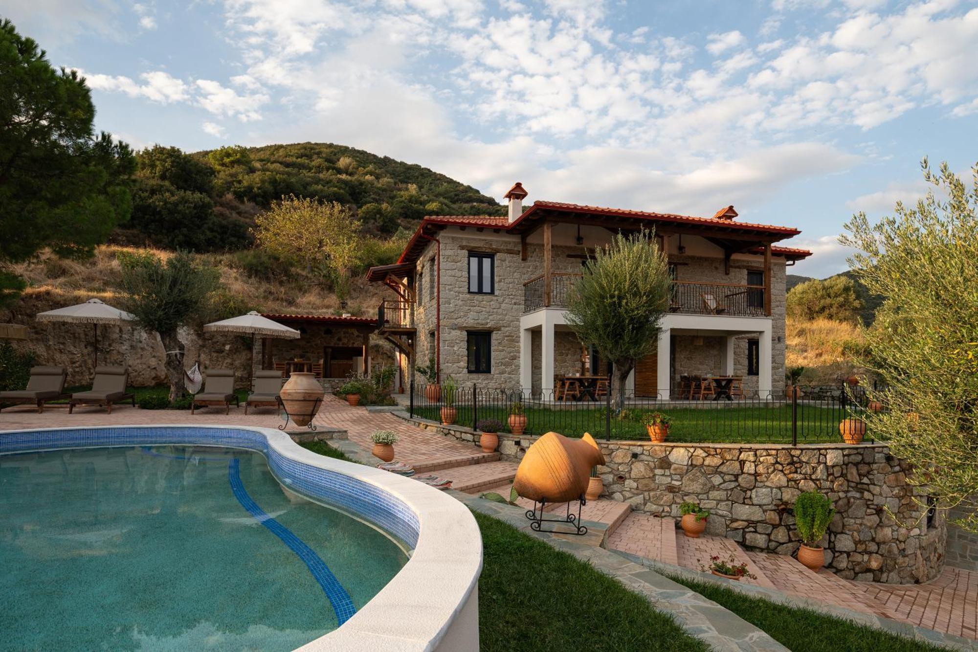 Lithos Villas Apollon Сікія Екстер'єр фото