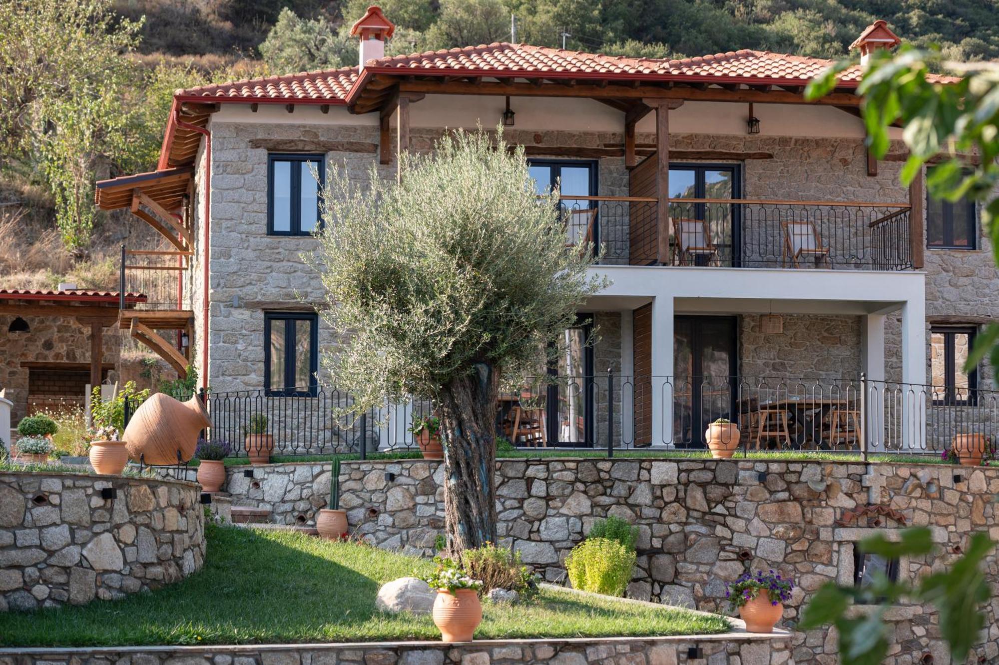 Lithos Villas Apollon Сікія Екстер'єр фото